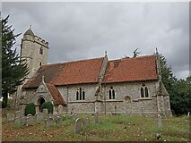 SU5693 : St Peter, Little Wittenham: early September 2022 by Basher Eyre