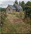 Churchyard entrance, Llanfihangel Tor-y-Mynydd