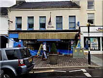 H4572 : Shop front repairs to Bob & Berts, Omagh by Kenneth  Allen