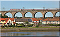 An Azuma train on the Royal Border Bridge