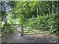 SJ5671 : Gate on the Delamere Way by John H Darch