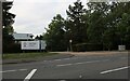 The entrance to High Weald Academy, Cranbrook