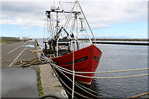 NX1898 : "Bonnie Lass III" Girvan Harbour by Billy McCrorie