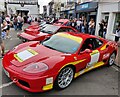 Ferraris along the High Street