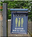 Sign for the Loch Fyne, Woodside 