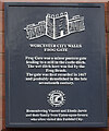 SO8554 : Historic Plaque, Severn Street, Worcester by Mr Red
