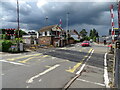 Level crossing and signal box, Wokingham