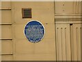 Blue plaque on Spinkwell Mill