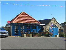 NT9065 : Coldingham Post Office and Luckenbooth by M J Richardson