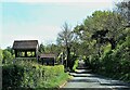 Entrance to Hawkhurst Fish Farm on B2244 looking south