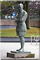 SP0586 : Statue of Field Marshall Sir Claude Auchinleck by Philip Halling