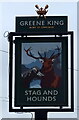 Sign for the Stag and Hounds, Farnham Common
