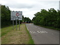 Approaching double roundabout on Taplow Common Road