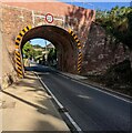 Railway bridge over the B3081, Bruton