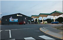 TL1656 : Petrol station on the A1, Wyboston by David Howard
