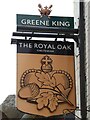 The Royal Oak inn sign