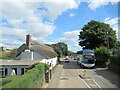 Thatched cottage alongside the B3233, Fremington