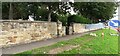 Wall bounding grounds of Eighton Lodge on NE side of Durham Road