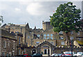 Stanhope Castle from the Market Place