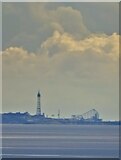 SD3036 : Blackpool Tower  viewed from afar by Neil Theasby