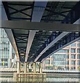 Under a Bridge, Canary Wharf