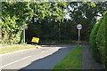 Pollards Oak Rd, Pollard Wood Rd junction