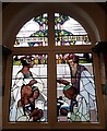 NZ2742 : Durham - Hotel Indigo (former Shire Hall) - Stained Glass II by Rob Farrow