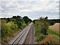 Railway near Leaton Heath