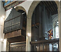 TL8563 : Organ, St Mary's church, Bury St Edmunds by Julian P Guffogg