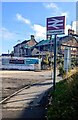 Trowbridge railway station name sign