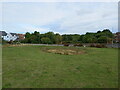 Attenuation pond in Lawley housing