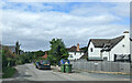 Road through Longtown, heading north