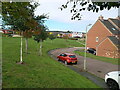 The western end of Davenham Walk, Lawley Furnaces estate