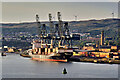 NS2777 : Clydeport Container Terminal, Greenock by David Dixon