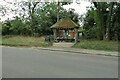 Bus stop book shelves