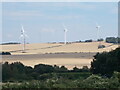 Wadlow wind turbines from Mutlow Hill