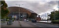 Looking towards the Millennium Centre from The Flourish