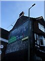 Advertising board in London Road