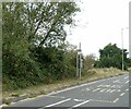 Bus stop: A38 junction with B4213