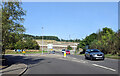 Roundabout where the A461 meets the A4047