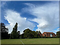 Shower clouds over Warwick