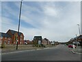 New housing estate off A38 south of Twigworth