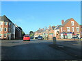 The A456 west at Chester Road North crossroads