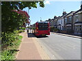 Bus stop on Lower Richmond Road