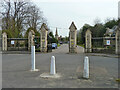 Entrance, Manor Park Cemetery and Crematorium