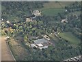 Belton House and Nurseries: aerial 2022