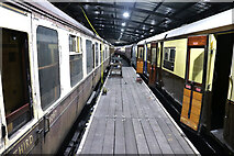 SO8375 : Severn Valley Railway - Kidderminster carriage shed by Chris Allen