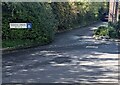 SY7789 : Queens Drive name sign, Moreton, Dorset by Jaggery