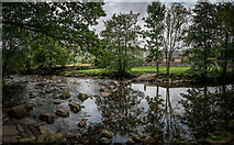 NY1700 : Stepping Stones To The Church, River Esk, Eskdale by Brian Deegan
