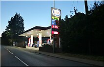 TL8967 : Petrol station on The Street, Great Barton by David Howard